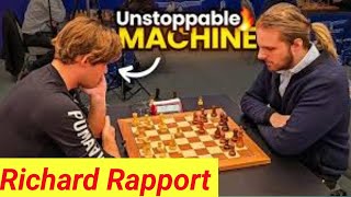 Richard Rapport vs Grigoriy Oparin  Richard Rapport chess gameall best Sacrifices richardrapport [upl. by Ratha740]