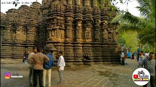 Shiv MandirAmbernath Maharashtra  Exquisite rock cut sculptures of Hindu gods and deities [upl. by Lareena]