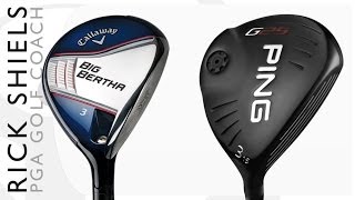 Callaway Big Bertha Vs Ping G25 FW Challenge [upl. by Fanechka]