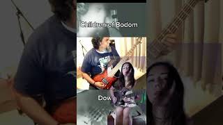 childrenofbodom downfall cobhc bascover guitarcover JulianaWilson [upl. by Raffaj661]