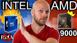 Intel is on Fire While AMD Plans Ryzen 9000 CPU Launch  AMD vs Intel CPU News [upl. by Goat]