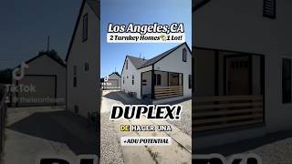 📍Los AngelesCA🏡📲5627741055 DUPLEX losangeles california realestate [upl. by Sebastian]