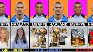 Comparison Erling Haaland VS Mbappe [upl. by Kreager139]