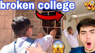 friends has broken college 😱  stealing book in library 😯  visit full college 😉 [upl. by Castro830]