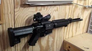 Ridgeback Racks Steel Gun Display Rack for M4 Carbine [upl. by Mloc507]