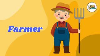 Learn Professions for Kids  Fun Jobs and Careers Explained  Kids Learning with KidsStepbyStep [upl. by Nnylirak]