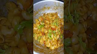 Sunday special evening macaroni masala 😋💥🤯Food recipe shorts [upl. by Llertac]