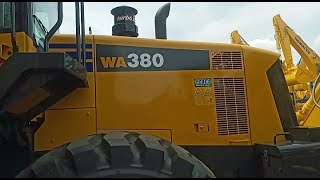 Komatsu wheel loader WA380 [upl. by Claiborn]