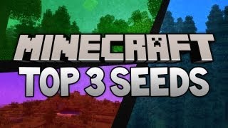 Minecraft TOP 3 SEEDS FOR 17 4 [upl. by Annaid]