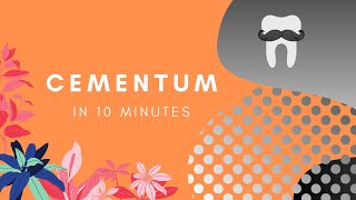 Cementum  Basic Histology in 10 Minutes [upl. by Ailic882]