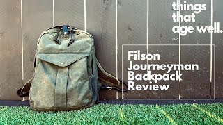 Filson Journeyman Backpack  Classic Iconic amp Practical [upl. by Fishman]