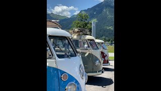 4 Lechtaler Bullitreffen in Reutte 2022  The Bulli Show in HD [upl. by Ahsenid733]