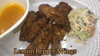 Easy Lemon Pepper Wings Recipe [upl. by Cohe401]