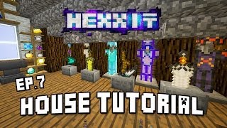 Hexxit Lets playEp19 How To Build A House Iron Man Themed Armory [upl. by Illene]