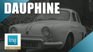 La Dauphine 1093 Renault  Archive INA [upl. by Corena]