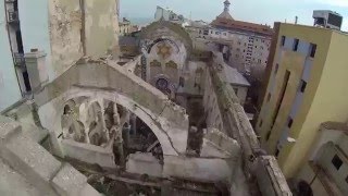 Sinagoga Mare din ConstantaFilmare aeriana cu drona in Constanta [upl. by Nwahsid534]