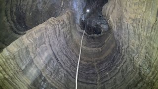 600 Foot Deep Pit Inside A Cave [upl. by Pucida762]