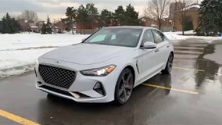 Perks Quirks amp Irks  The 2019 Genesis G70 in review [upl. by Ellie383]