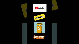 YouTube channel kaise delete Karen Mobile📱से⚠️⚠️  youtube channel delete kaise kare [upl. by Ddarb]