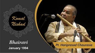 Raag Bhairavi  Pt Hariprasad Chaurasia  Hindustani Classical Bansuri  Flute  Part 33 [upl. by Orren]