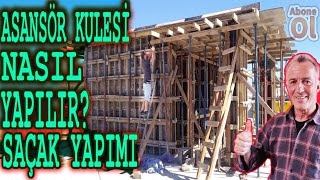 ASANSÖR KULESİ NASIL YAPILIR SAÇAK TAKMA [upl. by Seale444]