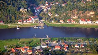 Kurort Rathen an der Elbe Sächsische Schweiz [upl. by Novihs]