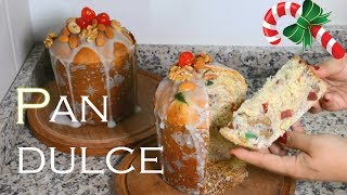 Pan dulce RECETA NAVIDEÑA panettone FACIL [upl. by Nwahsit]