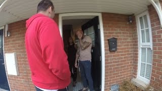 Gabriel Gonzaga Surprises fan by knocking his door [upl. by Staley]