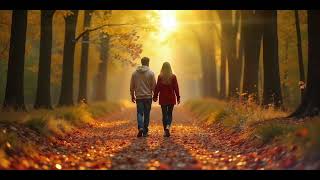 Autumn Path MUSIC amp AMBIENCE For Story Writing Or Relaxing  4K [upl. by Birdt]