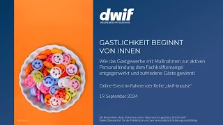 dwif Impulse GASTLICHKEIT BEGINNT VON INNEN [upl. by Ahsial]