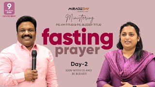 Fasting Prayer Service  Day 02 09th November 2024 [upl. by Hebrew]