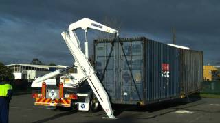 STEELBRO Sidelifter  2 X 20 Container Lift [upl. by Furey]