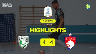 Briconow AradeoDiaz Bisceglie 44  HIGHLIGHTS  Serie B 202425 [upl. by Artemahs]