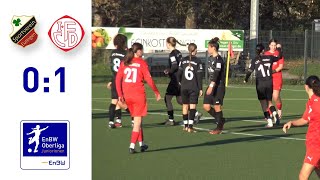 EnBWOberliga  BJuniorinnen SV Eutingen  1 FC Donzdorf 202425 [upl. by Jordans82]