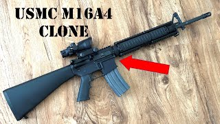 Latest Acquisition USMC M16A4 Clone With Trijicon TA31RCOA4 ACOG [upl. by Yelsew]