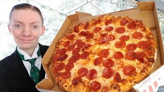 Dominos New York Style Pizza Review [upl. by Ydnih814]