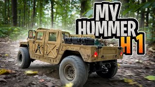 HUMMER H1 RC Crawler  HG P408 Full Option Humvee Military Vehicle OffRoad Driving [upl. by Neelyk]