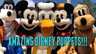 The AMAZING Disney Puppets From Folkmanis Playing With Them In Orlando [upl. by Nnaik]