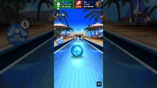 LVL 14 VS 144 BOWLING KING HAWAII TRICKSHOT [upl. by Jimmie946]