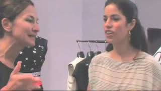 Ana Ortiz Learns CELEBRITY CHARADES Day 3 Cynthia Rowley [upl. by Cirderf]