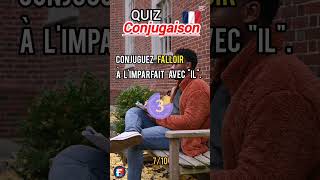 QUIZ conjugaison Partie II conjugaison conjugaisonfrançais verbesfrançais [upl. by Dustie252]