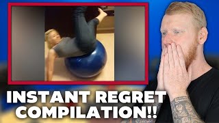 Instant Regret COMPILATION REACTION  OFFICE BLOKES REACT [upl. by Gemini]