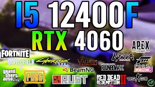 Intel i5 12400F  RTX 4060  Tested in 15 Games [upl. by Phillipp]