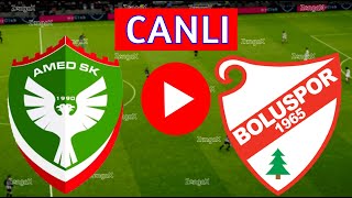 🔴AMEDSPOR BOLUSPOR MAÇI  TFF 1 LİG  eFootball Türkçe Simülasyon [upl. by Ambrosia]