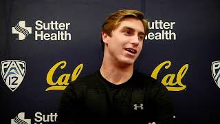 Cal Football Redbox Bowl Announcement Press Conference  QB Chase Garbers 12819 [upl. by Ariaj]