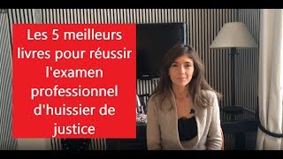 930 Les 5 meilleurs livres pour réussir lexamen de commissaire de justice 12 [upl. by Violette]