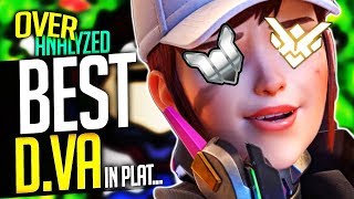 Overwatch Coaching  The BEST DVa in PLAT OverAnalyzed [upl. by Phylis]