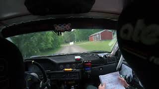 Rally Uppland 2024 SS2 JSundJUppman [upl. by Alleynad]