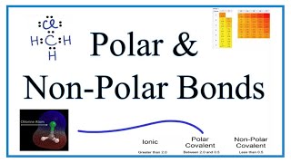 Polar NonPolar and Ionic Compounds Explanation Examples and Practice [upl. by Cherilynn889]