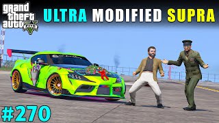 MILITARY COLONEL GIFTED SUPRA TO MICHAEL  GTA V GAMEPLAY 270  GTA 5 [upl. by Goldfinch]